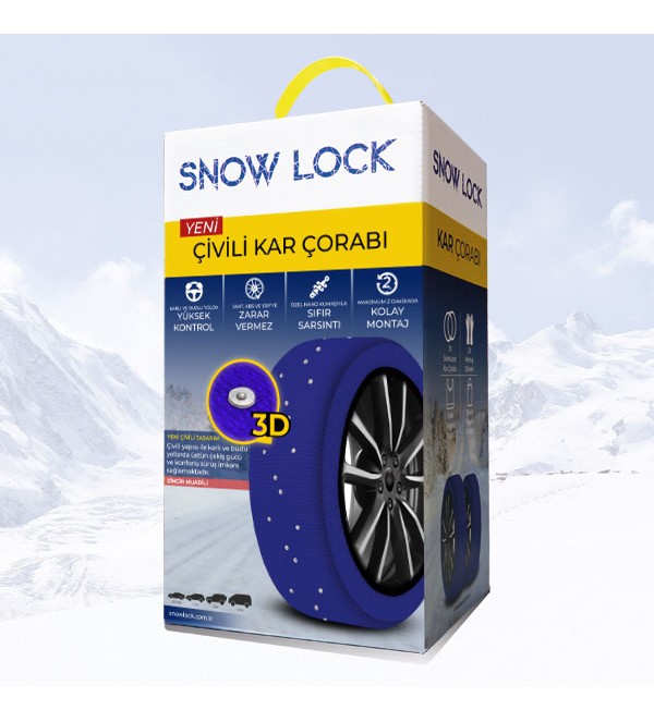 SnowLock 165/70R15 Çivili Kar Çorabı SnowLock 165/70R15 Çivili Kar Çorabı
