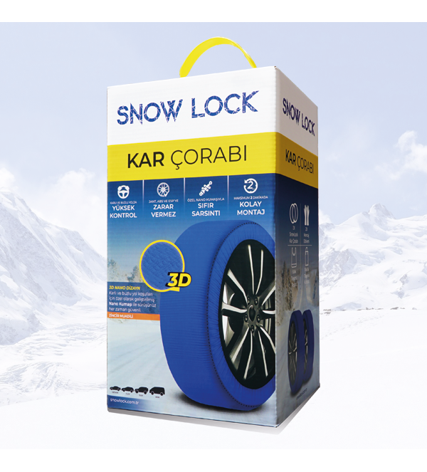 SnowLock 185/60R14 Kar Çorabı SnowLock 185/60R14 Kar Çorabı